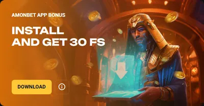 Amonbet app bonus install and get 30 fs